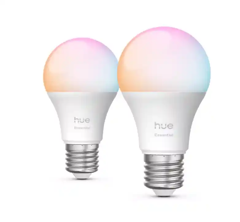 Kit 2 Lampadine Philips Hue White & Color Ambiance Smart LED E27 Essential 60W - 39224300 Prezzo Ridotto
