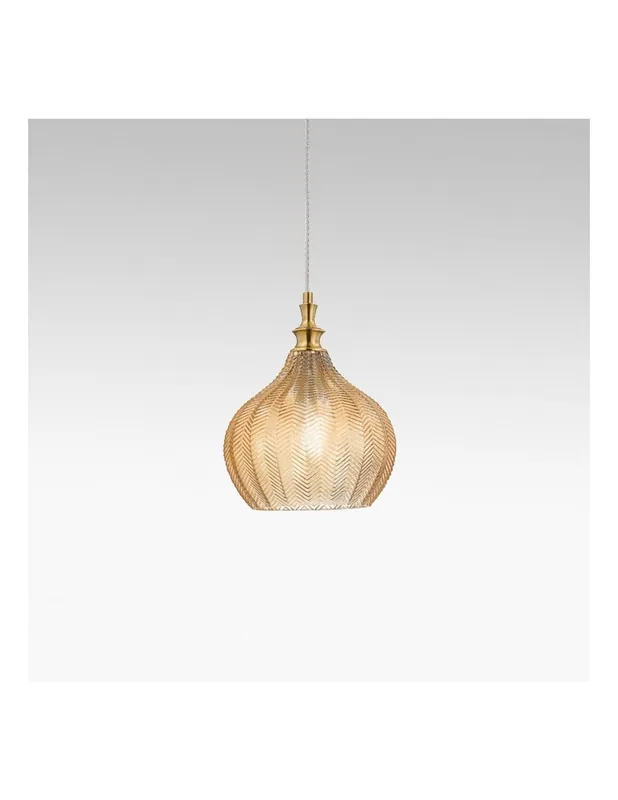 Gea Luce Cleofe S/11 Ambra lampada a sospensione Non Perdere