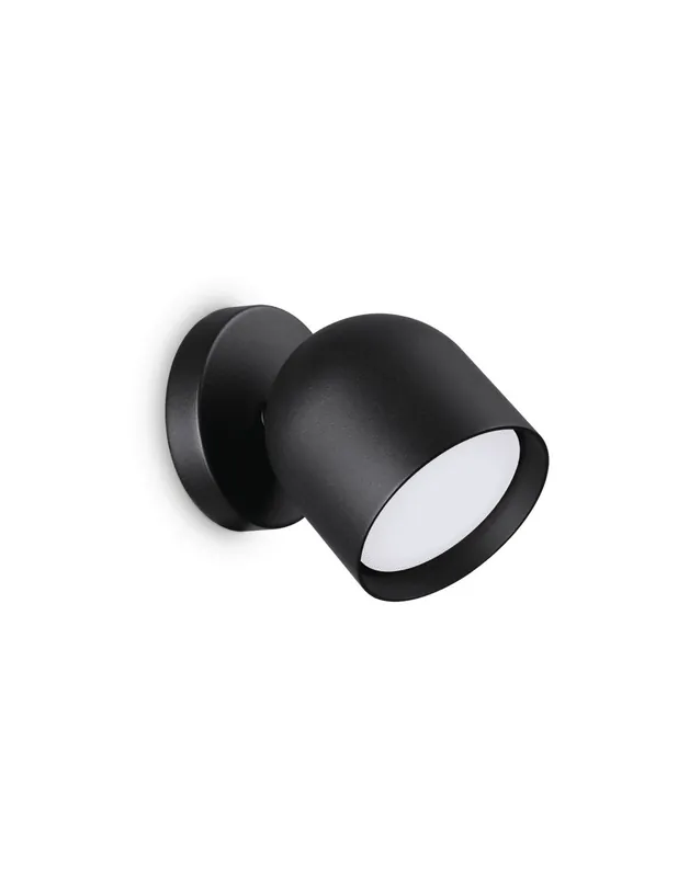 Occasione Imperdibile Ideal Lux Dodo AP1 applique da muro orientabile - Nero