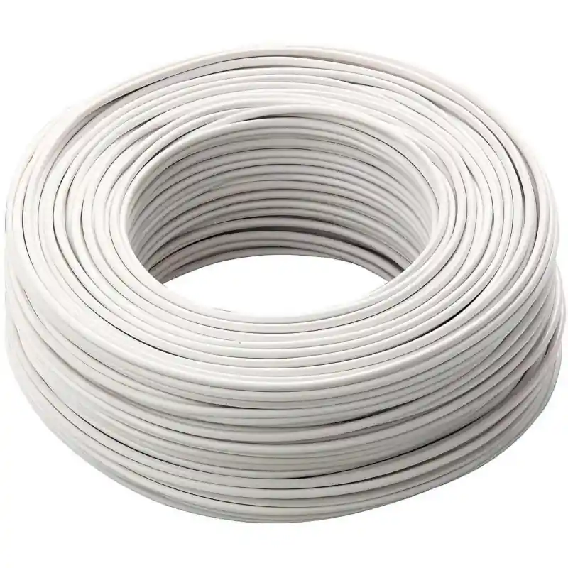Occasione Imperdibile fs17 cpr n07v k 1 x 4 bianco 9010 cavo cordina filo elettrico unipolare matassa 100 metri FF5FS1714B