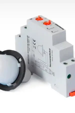 Nuovo Arrivo Interruttore crepuscolare modulare 1DIN regolabile CR201DI controllo automatico illuminazione