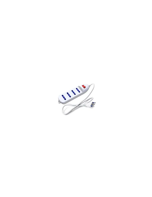 Presa multipla elettrica bianco 4poli bivalenti 70470 master Offerta