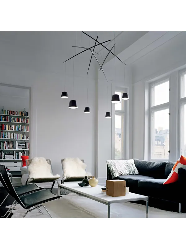 Consegna Rapida Lampadario led moderno a sospensione design DL0249