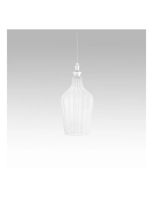 Gea Luce Cleofe S/12 Bianco lampada a sospensione Ultimissimo Modello