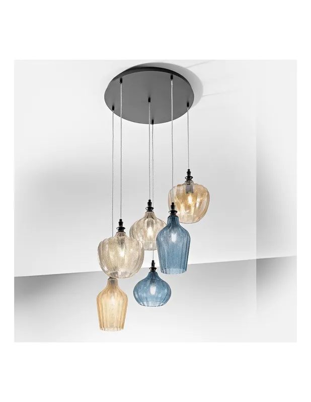 Prezzo Ridotto Gea Luce Cleofe S/6 lampadario per cucina a 6 luci