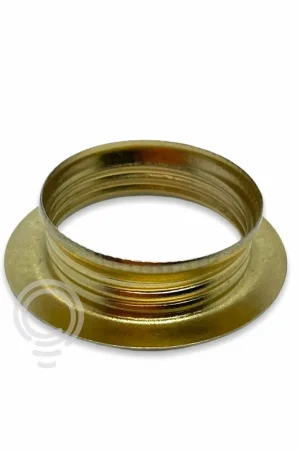 Economico Ghiera metallo portalampada e14 ricambio ottone