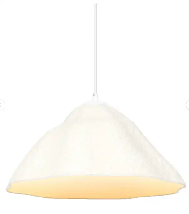 Lampada a sospensione E27 design lotus leaf bianca LEDVANCE LUM837669 Soddisfatti O Rimborsati