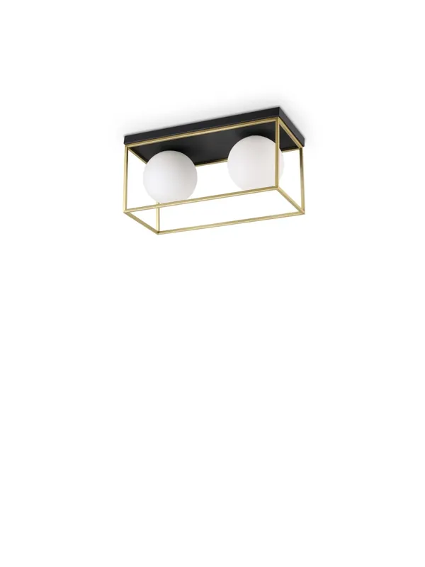 Plafoniera vintage oro e nero DL0197 Offerta Speciale