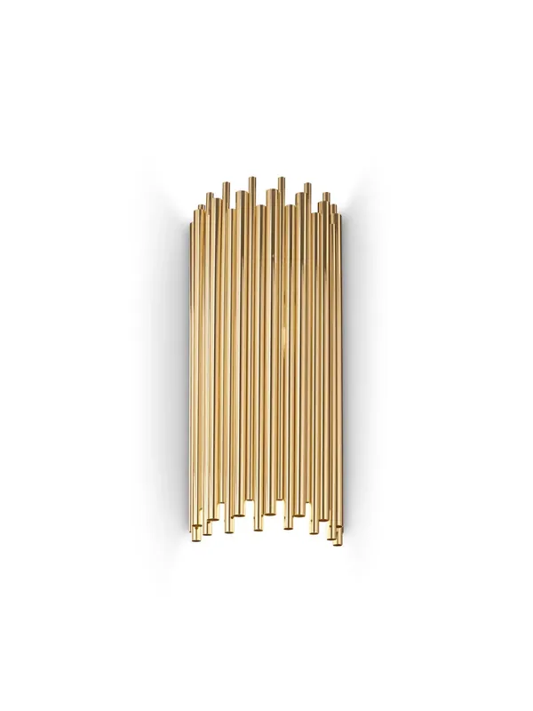 Applique classico a 2 luci design minimal oro DL0203 Acquista Ora