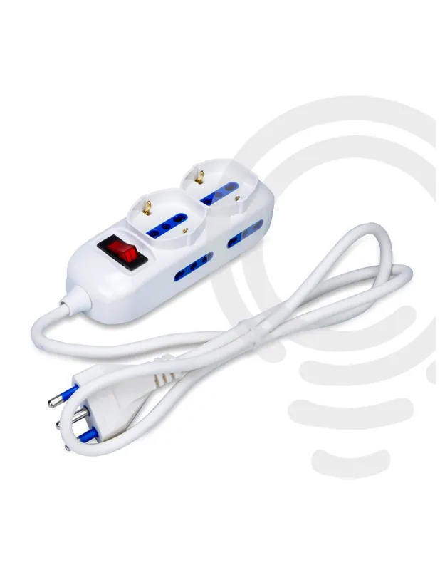 Affare Presa multipla elettrica 4 bipasso 2 unel interruttore luminoso