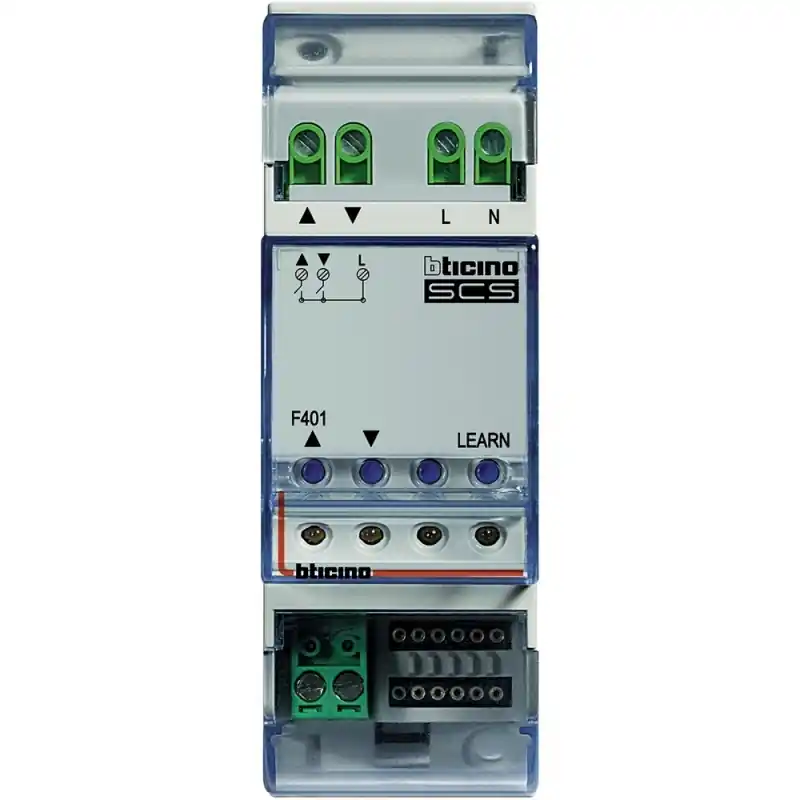 bticino my home attuatore tapparelle din 1 motore bus bticino f401 Economico