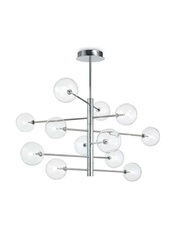 Lampadario moderno 12 luci design minimal DL0208 Ultime Pezzi