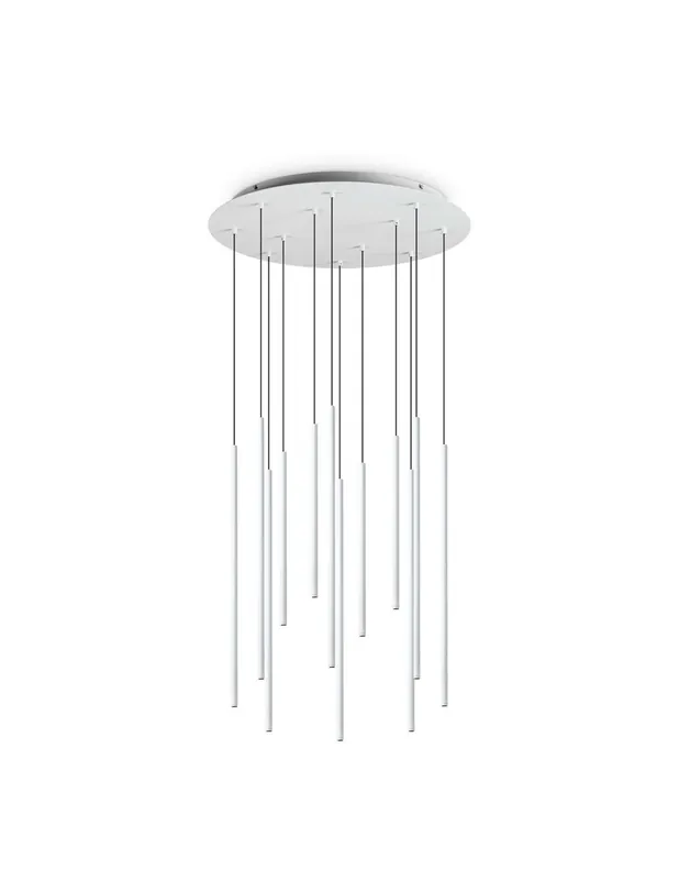 Ultimissimo Modello Ideal Lux Filo Sp12 Bianco lampadario cucina moderno led