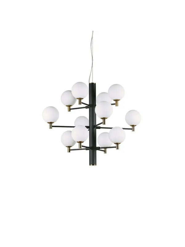 Lampadario moderno 12 luci design minimal DL0210 Nuova Collezione