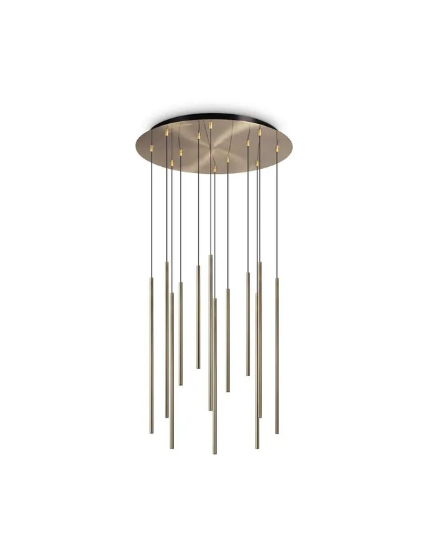 Occasione Ideal Lux Filo Sp12 Ottone lampadario per cucina moderna
