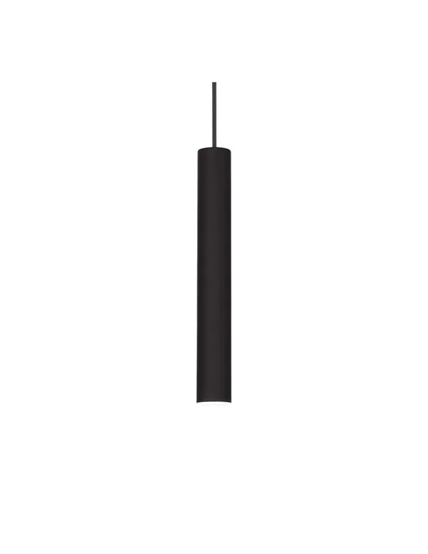 Ideal Lux Tube Sp D6 nero lampada a sospensione per isola cucina Offerta Speciale