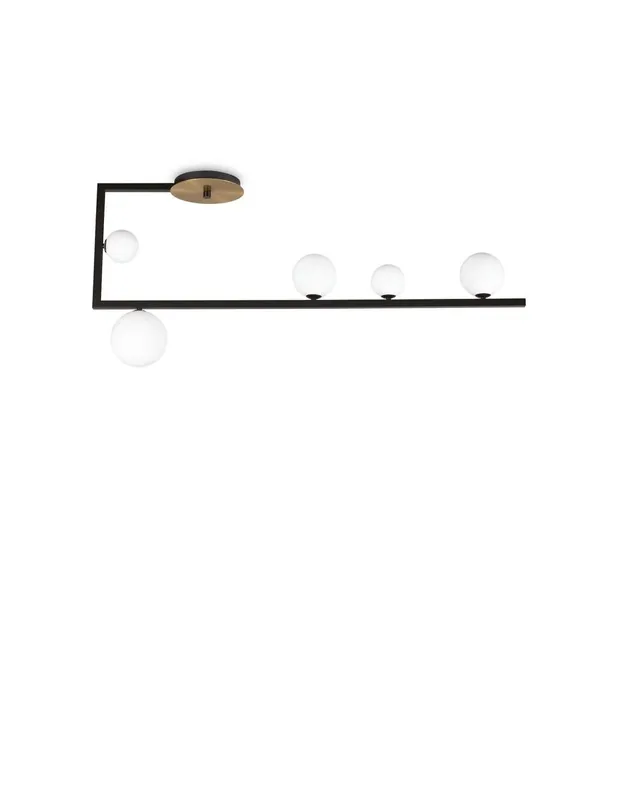 Ideal Lux Birds Pl5 plafoniera moderna da soffitto 5 luci Must-Have
