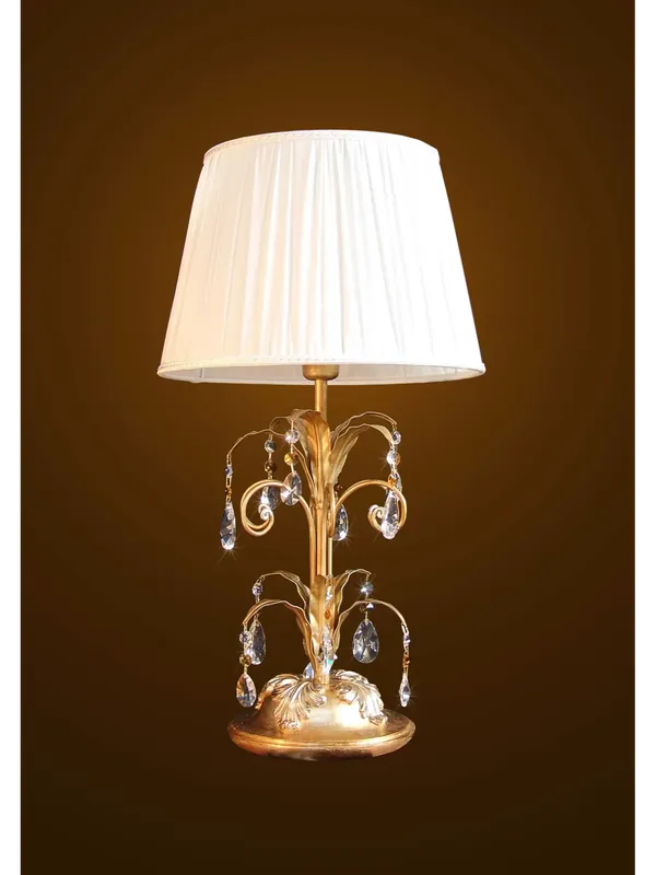 Soddisfatti O Rimborsati Lume grande classico legno e ferro battuto foglia oro-argento 1 luce BGA 1595-lg