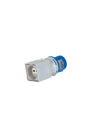 Adattatore elettrico industriale spina CEE 2P+T 1unel bipasso elettrocanali Prezzo Di Fabbrica