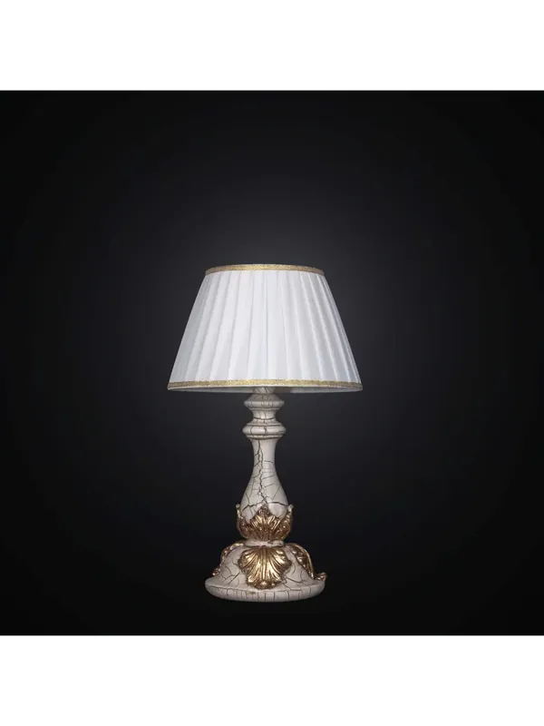 Lumetto in legno classico crackle foglia oro 1 luce BGA 1479-lp Compra Online