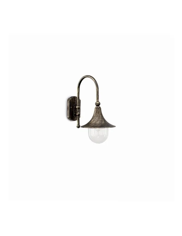 Professionale Ideal Lux Cima AP1 applique lanterna da esterno