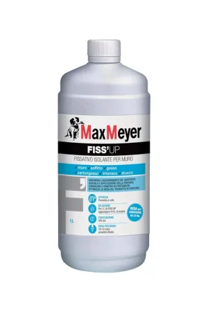 Fissativo isolante murale 1L Max Meyer 020626E010003 alta resa superfici interne Affare
