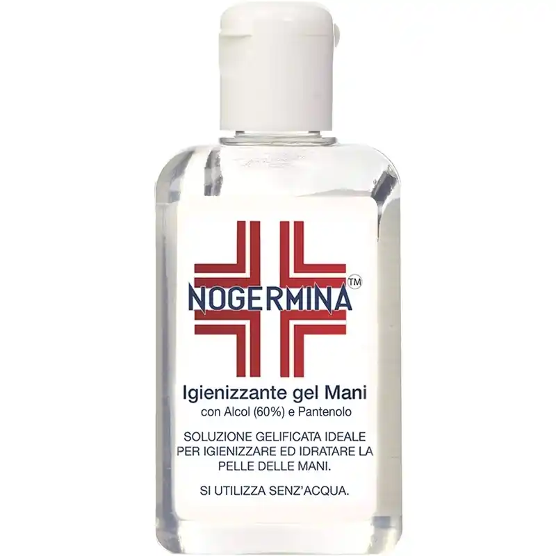 igienizzante disinfettante gel per mani senza acqua 60% alcool nogermina 80ml. me088881 A Buon Prezzo