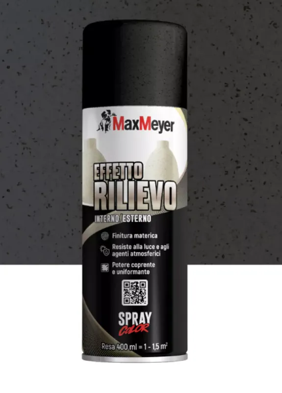 Offerta Limitata Spray effetto rilievo materico interno esterno 400ml MaxMeyer - 025774C010002