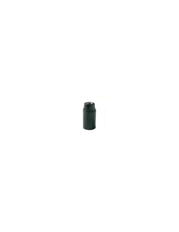 Portalampada elettrico liscio plastica e14 nero 0166n ricambio lampadari Promozione Esclusiva