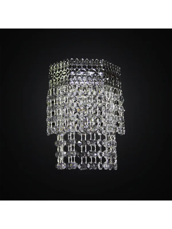 Applique classico in cristallo cromato design swarovsky 1 luce BGA 3017-a1 Affare