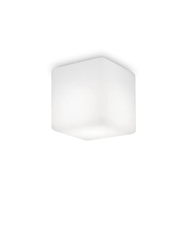 Ideal Lux Luna PL1 Medium plafoniera per esterni in materiale plastico opale E27 42W Scelto Dai Clienti