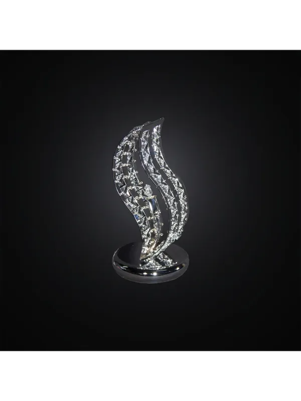 Scelto Dai Clienti Lumetto moderno in cristallo cromato design swarovsky 1 luce BGA 3013-lp