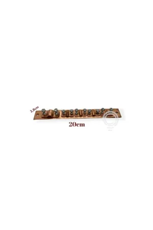 Affare Morsettiera equipotenziale per collegamenti cavi elettrici 30x3mm