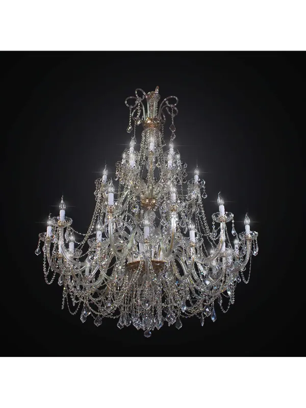 Lampadario classico in cristallo design swarovsky a 40 luci BGA 2312-40 Novità