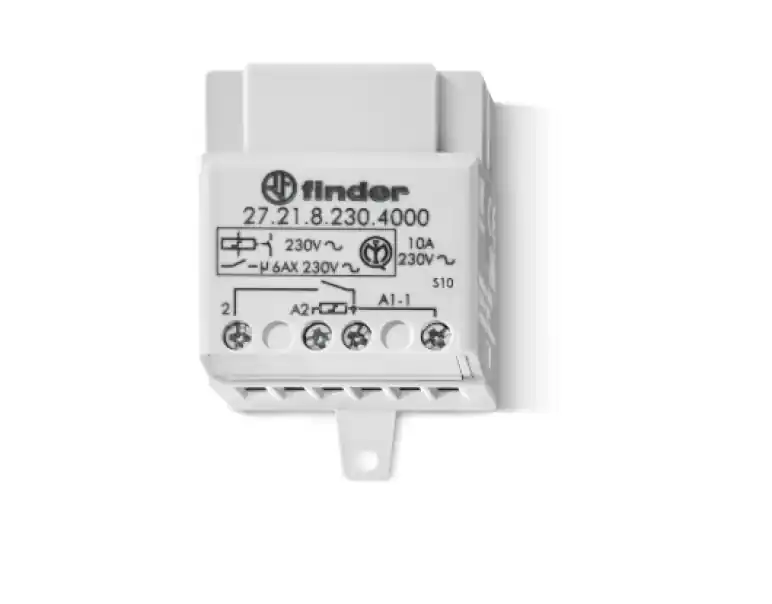 Relè ad impulso incasso 230V 10A Finder 272182304000 comando luce Reso Gratuito
