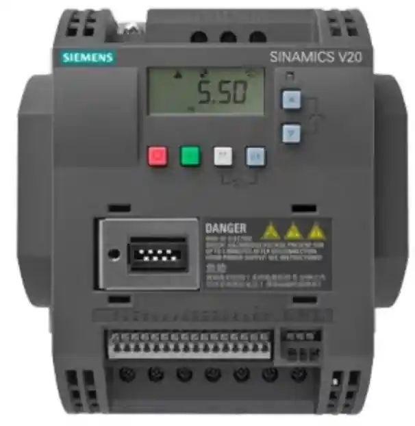 Siemens SINAMICS V20 Inverter 6SL3210-5BE22-2UV1 – 2,2 kW 380-480 V 3AC Reso Gratuito