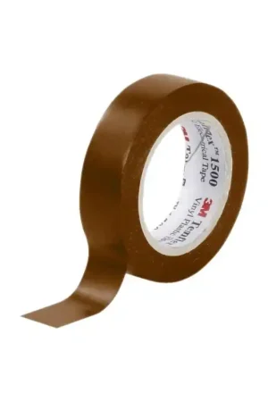 3M nastro isolante autoestinguente marrone in pvc 15mm x 10mm 3M 7100184725 Promozione Esclusiva
