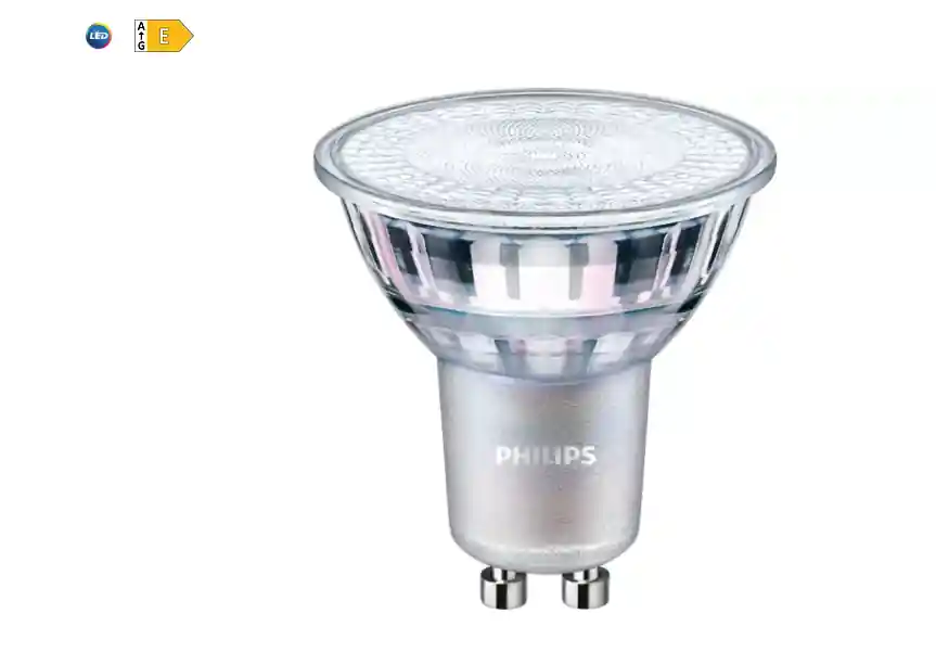 Faretto LED dimmerabile GU10 3.7W 4000K Philips MLVGU1050940602 cool white Ultima Occasione