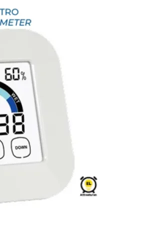 Ordina Subito Termometro igrometro digitale touchscreen 7x7 cm Lowell JD9038B