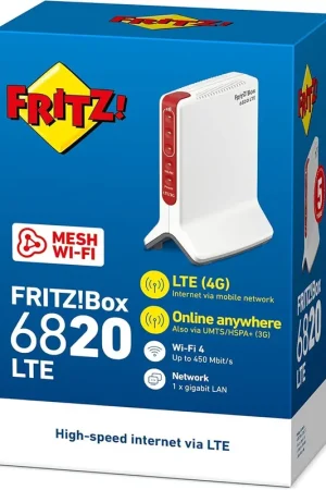 Prezzo Di Fabbrica Router LTE WiFi FRITZ Box 6820 Fritz 20002907 Mesh 4G LAN