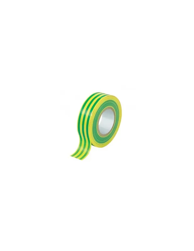 Offerta Del Giorno Nastro isolante elettrico autoestinguente 0.130mm19xmt.25 giallo verde