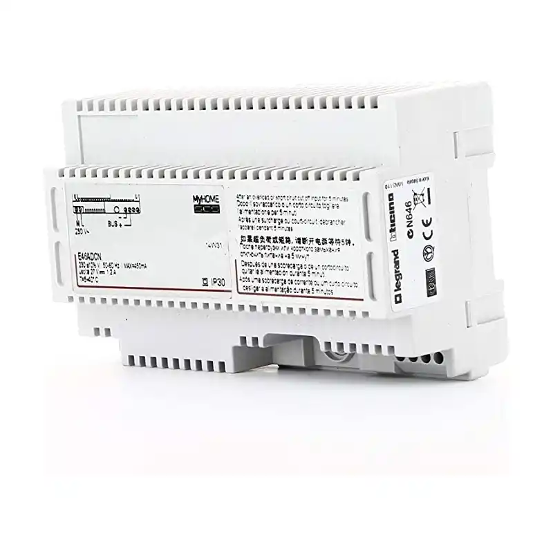 Più Venduto bticino my home alimentatore ingresso 230 va c uscita 27 vd c selv 8 moduli din per centralini biticino e46adcn