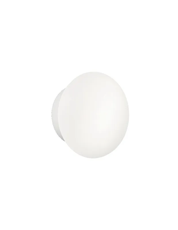 Miglior Prezzo Ideal Lux Bubble PL1 plafoniera in materiale plastico bianco per esterni E27 60W