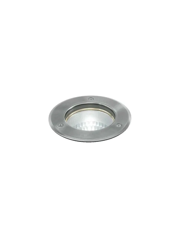 Ideal Lux Park PT Round Medium faretto da incasso a suolo o parete con corpo luce in PVC E27 60W Spedito Oggi