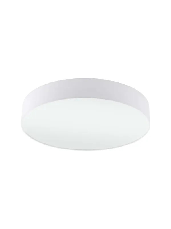 Plafoniera moderna in tessuto bianco a 3 luci GL0673 Offerta Lampo