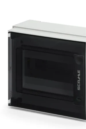 Centralino da parete IP66 8 DIN grigio Scame 679.1008 robusto Offerta Del Giorno