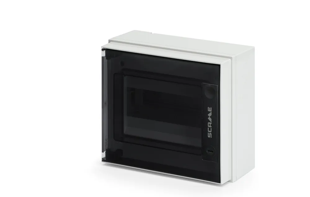 Centralino da parete IP66 8 DIN grigio Scame 679.1008 robusto Offerta Del Giorno