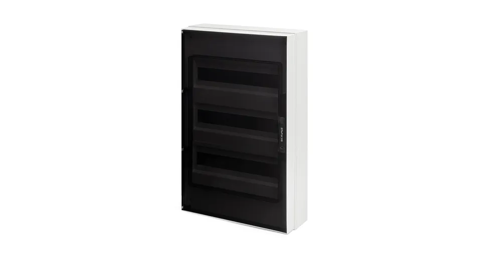 Prezzo Basso Centralino da parete 54 moduli DIN porta fumè Scame 679.3054