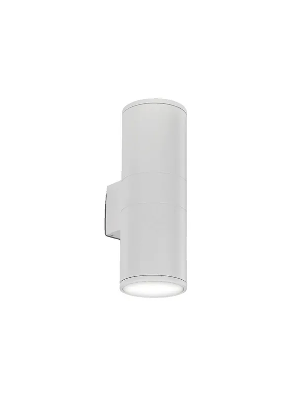Ultima Occasione Ideal Lux Gun AP2 Big lampada da parete per esterno in alluminio E27 60W