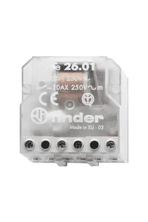 finder rele‘passo passo ad impulsi pannello 1no 10a finder 260182300000 Ultima Occasione